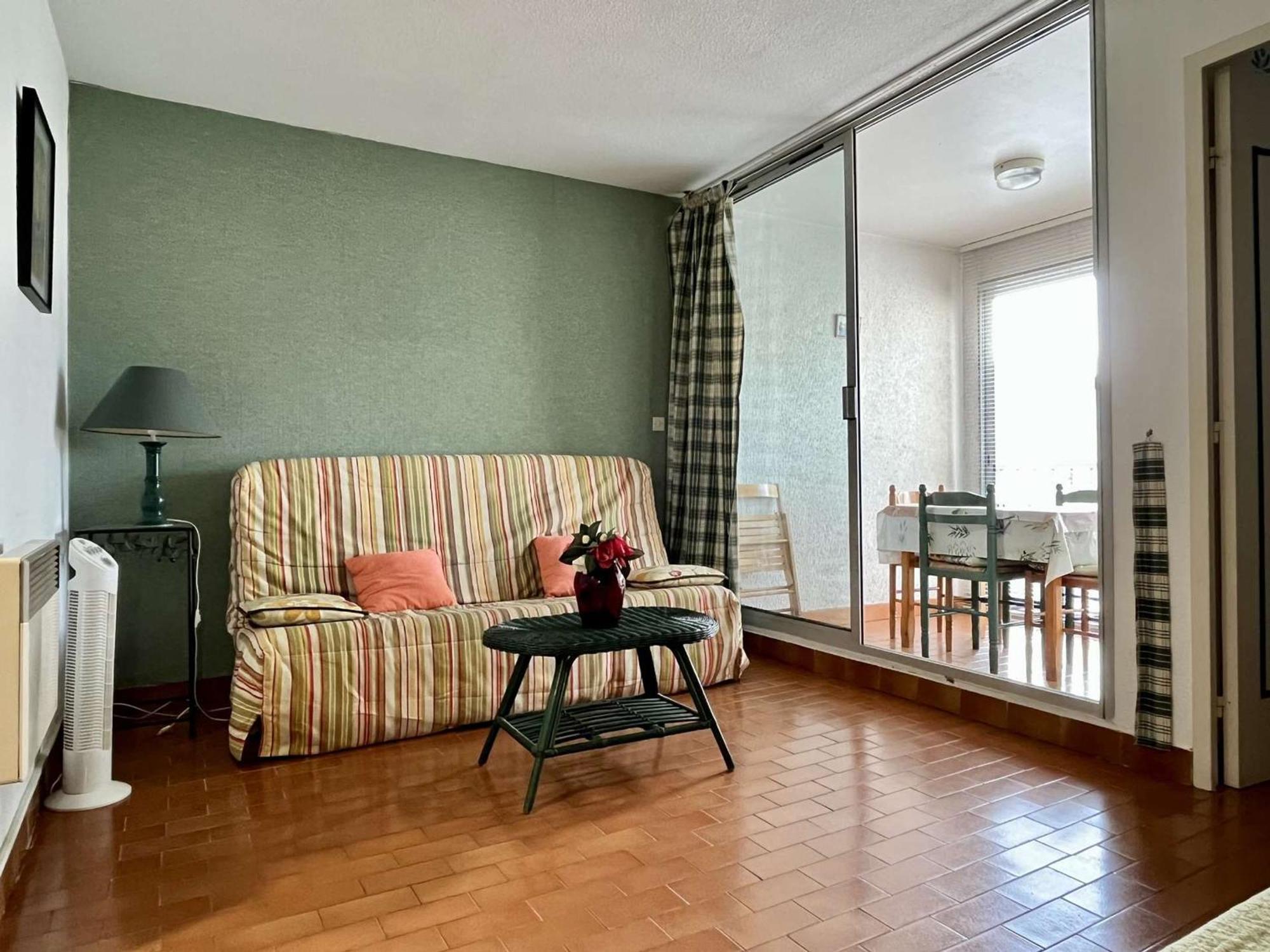 Studio A Argeles-Sur-Mer, 400M De La Plage Et Proche Commerces, Loggia, Animaux Bienvenus, Menage Inclus - Fr-1-225-548 Eksteriør bilde
